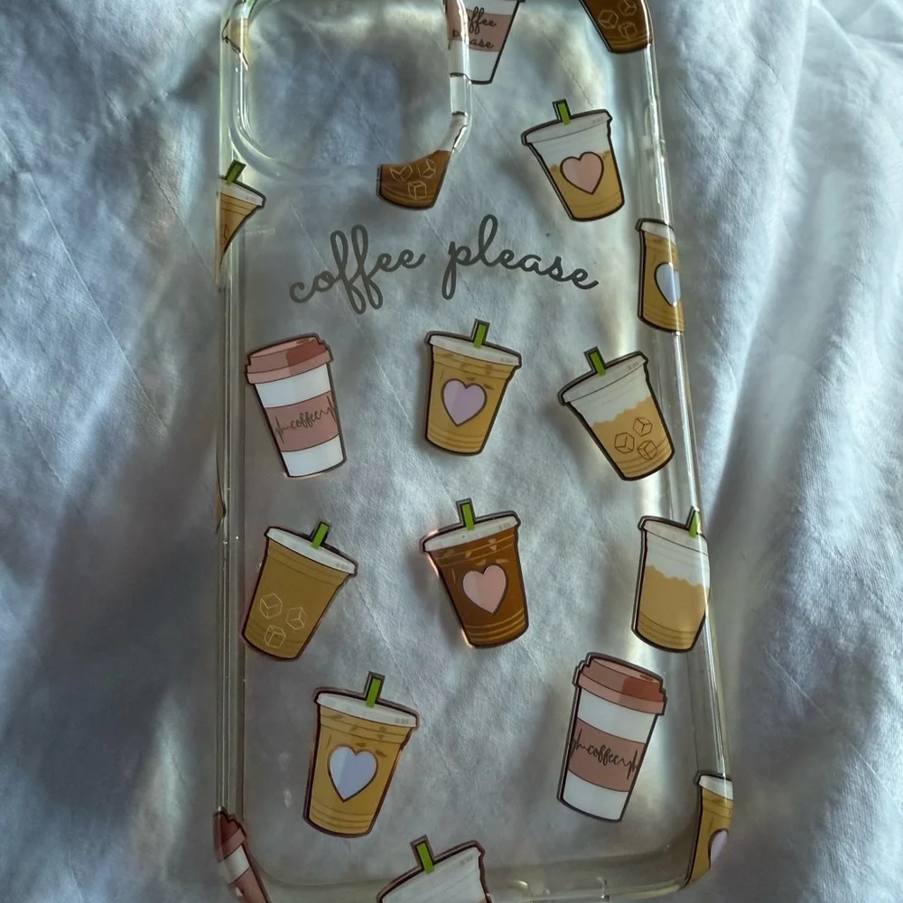 Velvet Caviar Coffee First iPhone Clear Case-13 Pro Max